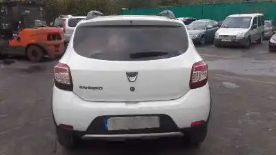 Scrapping Vehicle dacia sandero stepway of the year 2016 powered h4bb4
