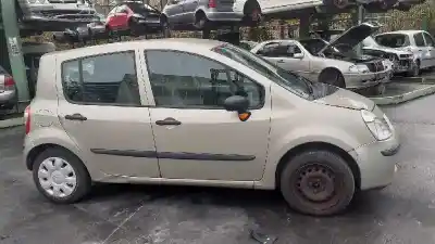 Scrapping Vehicle renault modus authentique of the year 2007 powered k9k760