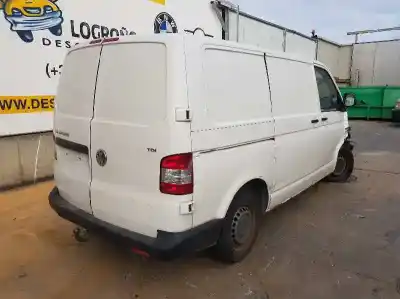 Veículo de Sucata volkswagen t5 transporter 2.0 tdi do ano 2011 alimentado caac