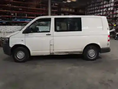 Sloopvoertuig volkswagen t5 transporter 2.0 tdi van het jaar 2010 aangedreven caac