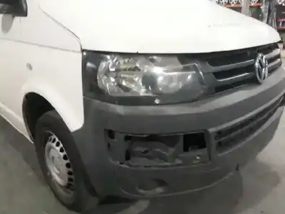 Sloopvoertuig volkswagen t5 transporter 2.0 tdi van het jaar 2010 aangedreven caac