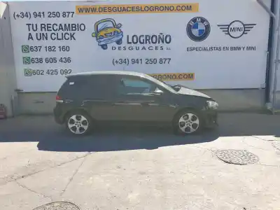Veículo de Sucata volkswagen golf vi (5k1) 2.0 gti do ano 2009 alimentado cczb
