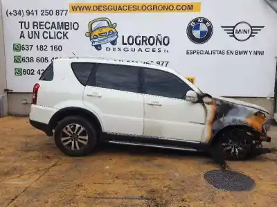 Утилизация автомобиля ssangyong rexton w 2.0 td года 2014 питание d20dt