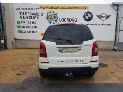 Утилизация автомобиля ssangyong rexton w 2.0 td года 2014 питание d20dt
