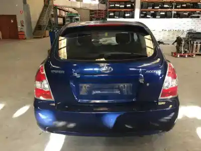 Veicolo di demolizione hyundai accent 1.6 16v dell'anno 2008 alimentato g4ed