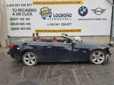 Veículo de Sucata bmw serie 3 cabrio (e93) 3.0 do ano 2009 alimentado n53b30a