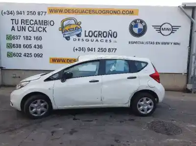 Verschrottungsfahrzeug nissan note (e12) 1.2 des jahres 2016 angetrieben hr12de