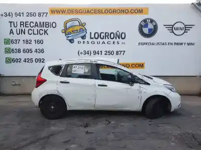 Verschrottungsfahrzeug nissan note (e12) 1.2 des jahres 2016 angetrieben hr12de