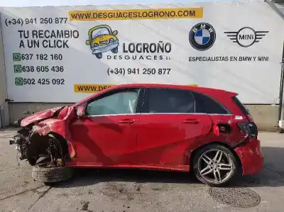 Sloopvoertuig mercedes-benz clase b 2.1 cdi van het jaar 2016 aangedreven 651930