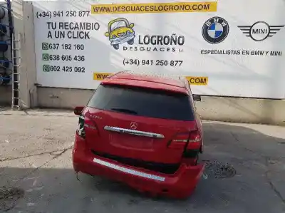 Sloopvoertuig mercedes-benz clase b 2.1 cdi van het jaar 2016 aangedreven 651930