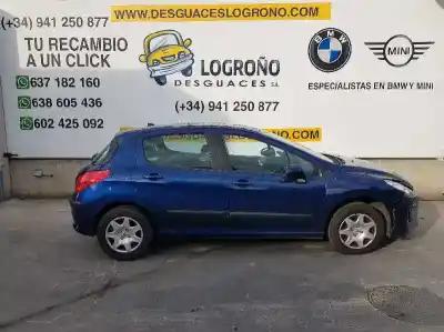 Veículo de Sucata PEUGEOT 308 I (4A_, 4C_) 1.6 16V do ano 2007 alimentado 5FW