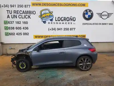 Veicolo di demolizione volkswagen scirocco iii (137, 138) 2.0 tdi dell'anno 2009 alimentato cbdb