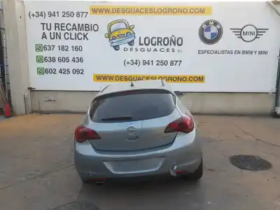 Sloopvoertuig opel astra j lim. 2.0 16v cdti van het jaar 2011 aangedreven a20dth