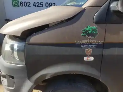 Sloopvoertuig volkswagen t5 transporter 2.0 tdi van het jaar 2012 aangedreven caaa