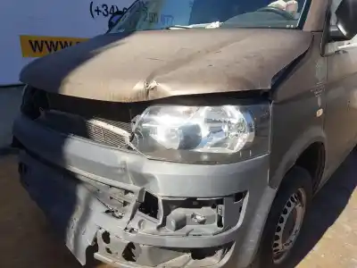 Sloopvoertuig volkswagen t5 transporter 2.0 tdi van het jaar 2012 aangedreven caaa