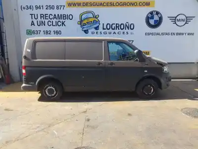 Sloopvoertuig volkswagen t5 transporter 2.0 tdi van het jaar 2012 aangedreven caaa