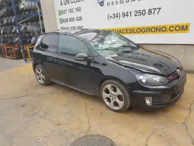 Veículo de Sucata volkswagen golf vi (5k1) 2.0 gti do ano 2010 alimentado cczb