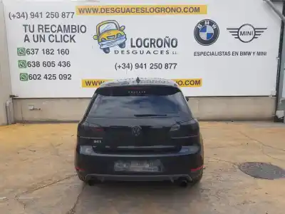 Veículo de Sucata volkswagen golf vi (5k1) 2.0 gti do ano 2010 alimentado cczb