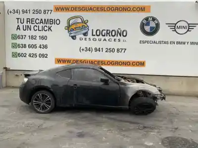 Scrapping Vehicle SUBARU BRZ 2.0 16V Turbo of the year 2014 powered FA20