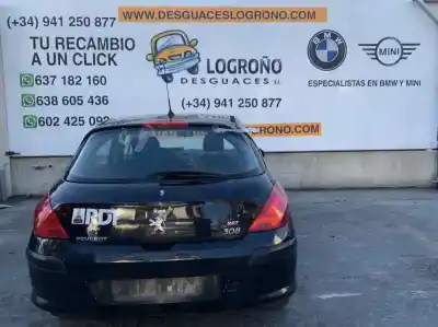 Veicolo di demolizione peugeot 308 1.6 16v hdi dell'anno 2007 alimentato 9hx