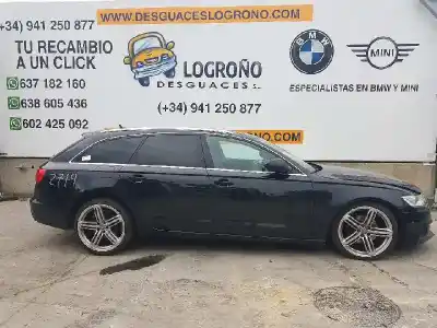 Veicolo di demolizione AUDI A6 AVANT 3.0 V6 24V TDI dell'anno 2012 alimentato CLAB