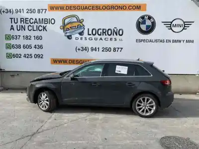 Scrapping Vehicle AUDI A3 SPORTBACK (8VA, 8VF) 1.6 TDI of the year 2017 powered CXXB