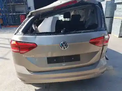 Sloopvoertuig volkswagen touran (5t1) 1.6 tdi van het jaar 2016 aangedreven dgda