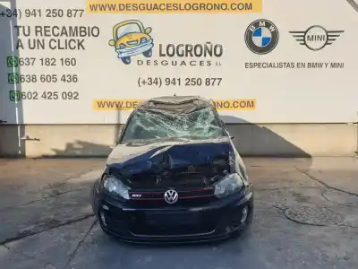 Veículo de Sucata volkswagen golf vi 2.0 16v tsi do ano 2010 alimentado cczb