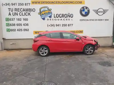 Утилизация автомобиля opel astra k (b16) 1.6 cdti (68) года 2015 питание b16dte