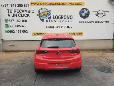 Утилизация автомобиля opel astra k (b16) 1.6 cdti (68) года 2015 питание b16dte