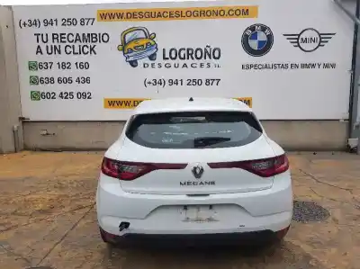 Vehículo de desguace renault megane iv berlina 5p 1.5 dci diesel fap energy del año 2017 con motor k9k656