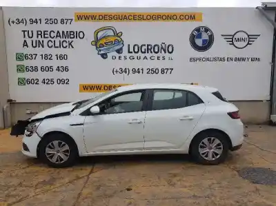 Vehículo de desguace renault megane iv berlina 5p 1.5 dci diesel fap energy del año 2017 con motor k9k656