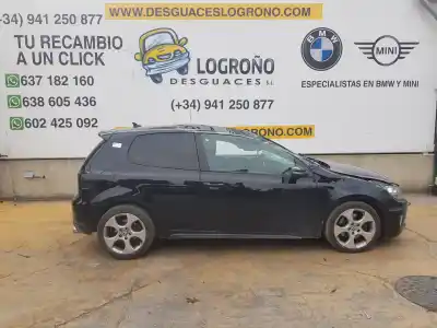 Veicolo di demolizione volkswagen golf vi 2.0 16v tsi dell'anno 2010 alimentato cczb