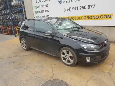 Veicolo di demolizione volkswagen golf vi 2.0 16v tsi dell'anno 2010 alimentato cczb