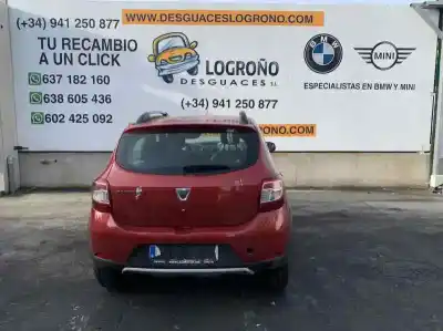 Утилизация автомобиля dacia sandero 0.9 tce cat года 2013 питание h4b400