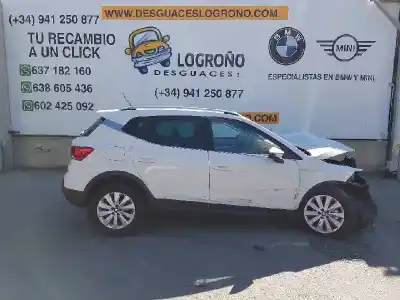 Sloopvoertuig seat arona 1.0 tsi van het jaar 2018 aangedreven chzl