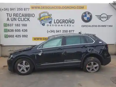 Veículo de Sucata volkswagen tiguan (ad1, ax1) 1.5 tsi do ano 2019 alimentado dada