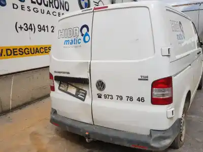 Sloopvoertuig volkswagen t5 transporter 2.0 tdi van het jaar 2009 aangedreven caac