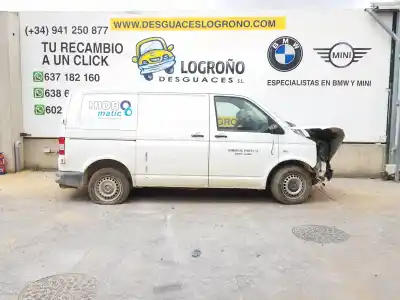 Sloopvoertuig volkswagen t5 transporter 2.0 tdi van het jaar 2009 aangedreven caac