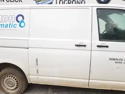 Sloopvoertuig volkswagen t5 transporter 2.0 tdi van het jaar 2009 aangedreven caac