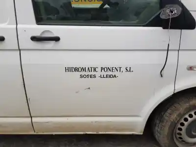 Sloopvoertuig volkswagen t5 transporter 2.0 tdi van het jaar 2009 aangedreven caac