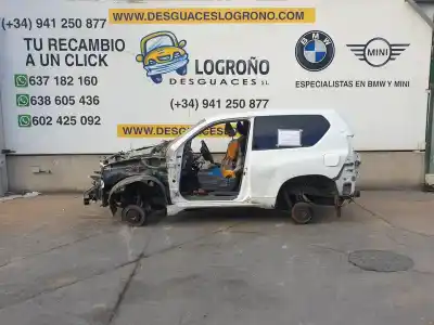 Veículo de Sucata toyota land cruiser 3.0 turbodiesel do ano 2009 alimentado 1kdftv