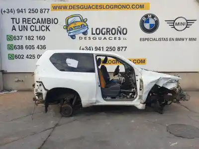 Veículo de Sucata toyota land cruiser 3.0 turbodiesel do ano 2009 alimentado 1kdftv