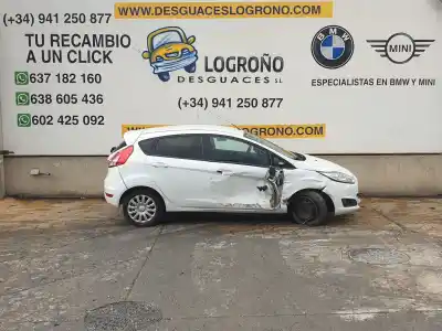 Scrapping Vehicle ford fiesta vi (cb1, ccn) 1.5 tdci of the year 2015 powered xvcc