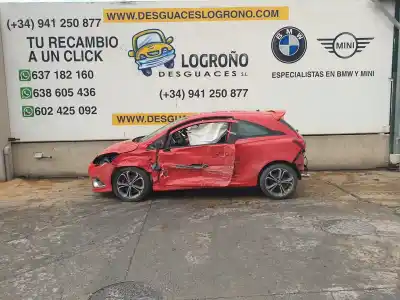 Veicolo di demolizione opel corsa e 1.4 16v turbo dell'anno 2019 alimentato d14neh