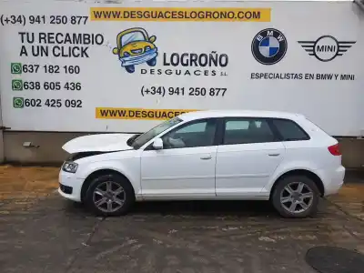 Verschrottungsfahrzeug audi a3 sportback 2.0 tdi des jahres 2009 angetrieben cbab