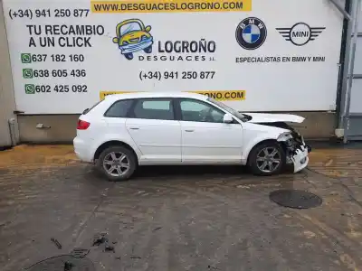 Verschrottungsfahrzeug audi a3 sportback 2.0 tdi des jahres 2009 angetrieben cbab