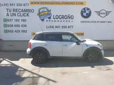 Veículo de Sucata mini countryman (r60) 1.6 diesel cat do ano 2010 alimentado n47c16a