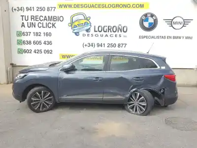 Veículo de Sucata renault kadjar (ha_, hl_) 1.5 blue dci 115 do ano 2017 alimentado k9k647