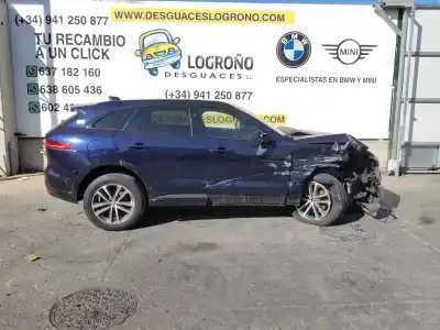 Vehicul casat jaguar fpace 2.0 turbo al anului 2018 alimentat pt204